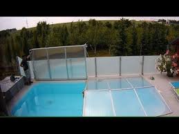 Poolabdeckung Eigenbau Youtube Pool Cover Pool Backyard Pool