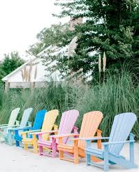 People Always Ask Are You All The Venue With The Beach And Colorful Chairs Yep That S Us The Perfect Spo Colorful Chairs Outdoor Chairs Outdoor Decor