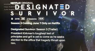 Trailer del film survivor (2015) regia di james mcteigue, con emma thompson, milla jovovich, pierce brosnan, james d'arcy, dylan mcdermott, antonia thomas. Season 3 Of Designated Survivor Will Be In 4k Hdr Screenshot Designatedsurvivor