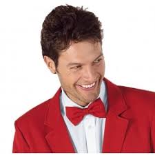 Grembiule pub rosso ISACCO 086707