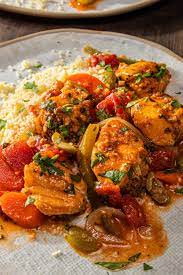 Moroccan Fish Tagine For Two Cook S Illustrated Recipe Fish Tagine Tagine Recipes Tagine Cooking
