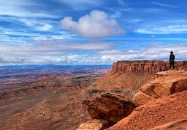 Grand view point overlook hike details. Admiring The Grand View At Grand View Point In Canyonlands National Park Solo Trip June 2019 Travel