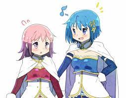 Madoka Sayaka Mahou Shoujo Madoka Magica Darksideanime Mahō Shōjo Madoka Magica Madoka Magica Madoka Magica Sayaka