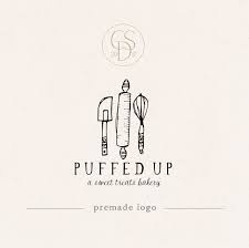 Premade Logo Bakery Logo Baking Logo Whisk Logo Rolling Pin Logo Logo Design Photography Logo Branding Kit Baking Logo Bakery Logo Baking Logo Design