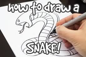 To draw a snake, start by making a circle for the head. How To Draw A Snake Art For Kids Hub Art For Kids Hub How To Draw A Snake Draw For Kids
