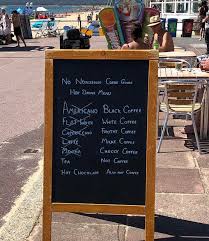 Cafe S Simplified No Nonsense Hot Drinks Menu Sparks Massive Debate Stay Wild Moon Child Drink Menu Coffee Snobs Hot Drink