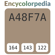 Html color codes, color names, and color chart with all hexadecimal, rgb, hsl, color ranges, and swatches. Ral 1019 Grey Beige A48f7a Hex Color Code Rgb And Paints