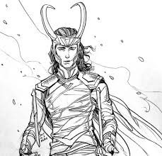Evankart Doodle Loki Drawing Loki Art Marvel Drawings
