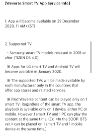 Download this application now to control your tv, including samsung and many other along with cable or. Weverse Smart Tv App Service Now We Believe In Bts Facebook
