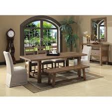 Bellevue Dining Table By Emerald Home Furnishings 952 99 D756 10 K Features Double Trestle Base Rustic Handcraf Dining Table In Kitchen Dining Table Home