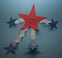 Looking for fall activities you can do in your classroom or at home? 4th Of July Star Man All Kids Network