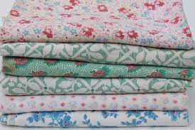 Maybe you would like to learn more about one of these? Shabby Vintage Feedsack Fabric Lot Of Pretty Print Cotton Flour Sack Feed Sacks