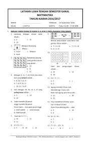 Soal uts matematika kelas 11 semester 1. Download Soal Uts Ganjil Matematika Kelas 1 Semester 1 2016 2017 Rief Awa Blog