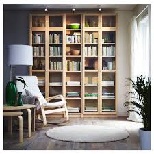 Ikea Billy Oxberg Bucherregal Birkenfurnier Billy Birkenfurnier Bucherregal Ikea Oxberg Home Library Design Ikea Living Room Home Decor