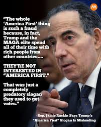 Rep. Jamie Raskin criticized Trump's ...