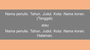 Untuk itu terima kasih penulis ucapkan. 10 Contoh Penulisan Daftar Pustaka Berbagai Sumber Lengkap