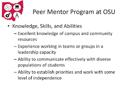 Peer Mentoring in STEM: Training for Mentors - ppt download
