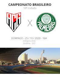 Finalização bloqueada, janderson (atlético goianiense) finalização com o pé direito de arthur gomes (atlético goianiense) sofre uma falta no campo defensivo. Atletico Go X Palmeiras Veja Onde Assistir Escalacoes Desfalques E Arbitragem Brasileirao Serie A Ge