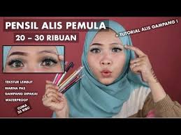 Rekomendasi Pensil Alis Pemula Dibawah 50ribu Tutorial Bikin Alis Gampang Youtube