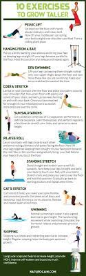 Grow Taller Fast With Exercises And Supplements How To Grow Taller Increase Height Exercise Height Growth