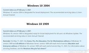 Windows 10 version 1903 is a free upgrade for any computer running windows 7 oem, windows 8.x oem or an earlier build of windows 10 oem. Windows 10 2004 Und 1909 Wird Nun Uber Windows Update Direkt Auf Die Aktuelle Version Aktualisiert Deskmodder De