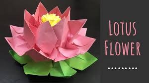 Check spelling or type a new query. Lotus Flower Lotus Flower Making With Paper Paper Craft Paper Lotus Flower Youtube