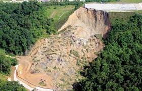Due to ongoing legal proceedings regarding the runway 5 slope failure at the yeager airport, we will not and cannot discuss the design, construction or any opinions regarding the causes of the slope failure. Yeager Airport Deconstruction And Reconstruction Of The Side Of A Mountain Geosynthetics Magazine