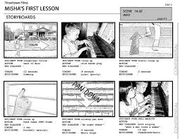 Final Storyboard Mock Up Page Storyboard Storyboard Examples Storyboard Template