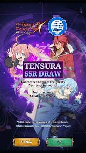 How To Get Tensura Tickets Seven Deadly Sins Popular Anime Grand Cross