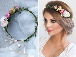 bridal flower crown wedding tiara bridal flowers baby breath fairy crown floral garland festival or bridal hair wreath hair flowers pink haarkranz hochzeit blumenkranz haare hochzeit frisuren blumenkranz