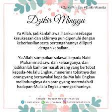 Pin Di Zikir Harian Untuk Muslimah