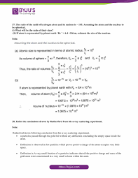 This worksheet states the properties of protons, neutrons and electrons using specific questions. Ncert Exemplar Class 9 Science Solutions Chapter 4 Structure Of Atom Access Free Pdf