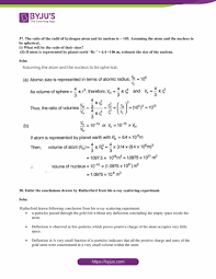 For example, if you study the chemical reaction between two chemicals, you will want to have a. Ncert Exemplar Class 9 Science Solutions Chapter 4 Structure Of Atom Access Free Pdf