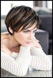 35 most beautiful women's hairstyle with short hair short hairstyle with bangs Pin On Haarschnitt