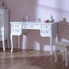 Makeup vanity dressing table set dresser desk with led light mirror stool uk. Antique Large White Ornate Dressing Table Desk Shabby French Bedroom Furniture Eur 473 80 Picclick De