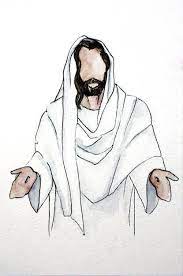 Download these amazing cliparts absolutely free and use these for creating your presentation, blog or website. Printable Jesus Painting Christ Jesus In White Jesus Watercolor Painting Christian Art Lds Art Christ With Arms Open No Face Painting Jesus Drawings Christian Drawings Jesus Christ Painting