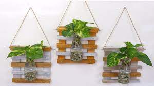 4.5 out of 5 stars. Diy Money Plant Wooden Wall Hanging Decoration Idea At Home Youtube