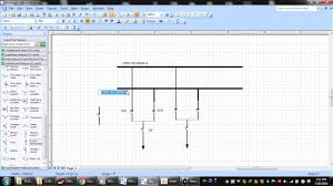 I want draw a er diagram. Visio 2007 Creating Diagram Substation Part 1 Microsoft Visio 2007 Draw The Diagram Substation Youtube