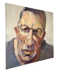 Peter Bowen, Jan Vink Portrait, 2000s, Large Oil