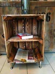 Nachttischbadschrankbadregalnachtschrankholzkiste Mit Etsy Nachttisch Selber Bauen Nachttisch Aus Paletten Beistelltisch Holz