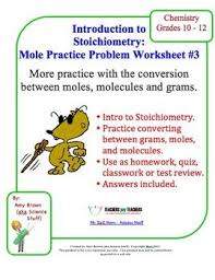 Mole Practice Worksheet 3 Moles Molecules And Mass Conversions Practices Worksheets Molecules Chemical Equation