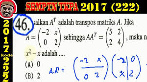 Pembahasan tkpa sbmptn 2017 kode 226. 15 Kunci Jawaban Tkpa Sbmptn 2017 Kode 226 Image Ideas Wallpaper