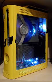 Yellow Xbox 360 Case Mod 2 By Evildan On Deviantart Xbox Case Custom Xbox Xbox