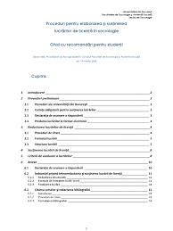 Programe universitare in specializarile stiinte politice, sociologie, relatii internationale si studii europene, programe de master. Fsas Ghid Redactare Licenta