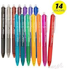 Amazon Com Erasable Gel Pens Vitoler Fine Point 0 7mm Colored Gel Pens Erasable Make Mistakes Disappear 14 Pack A Erasable Gel Pens Gel Ink Pens Gel Pens Set