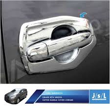 Arahkan pandangan ke kanan bagian door trim, terdapat handle pintu bernuansa chrome yang terlihat lebih bagian paling belakang, saat kita buka pintu bagasi, pada bagian kiri, tempat berikut ini adalah harga all new innova. Jsl Outer Handle Cover Mangkok Pintu Mobil For Grand New Innova Terbaru Agustus 2021 Harga Murah Kualitas Terjamin Blibli