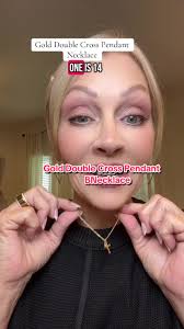 Sterling Forever, Gold Double Cross Pendant Necklace. Delicate chain with  two Beautiful Gold Cross Pendants. The Necklace is 16 inches long with a 2  inch extender, Lobster Clasp. 14K Gold Plated ...