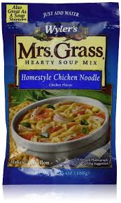 0 g sat fat (0%dv); Robot Check Hearty Soups Soup Mixes Chicken Noodle