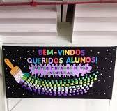 Painel de boas-vindas para o alunos que retornam hoje do recesso. #teacher  #ensinofundamental #dailyvlog
