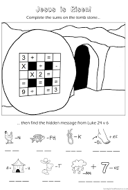 Sunday School Worksheet Activities Easter Sunday School Sunday School Worksheets Easter Worksheets